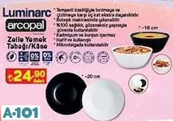 LUMİNARC YEMEK TABAĞI LUMİNARC YEMEK TABAĞI